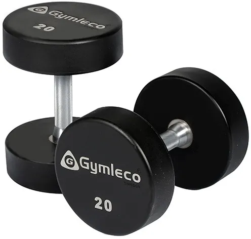 Gymleco 836 Runde Gummi Håndvekter 12,5 kg (1 stk)
