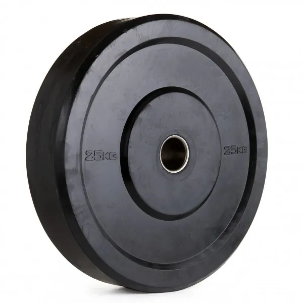 Nordic Fighter Sort Bumper Vektskiver 10kg / 50mm (1 stk)
